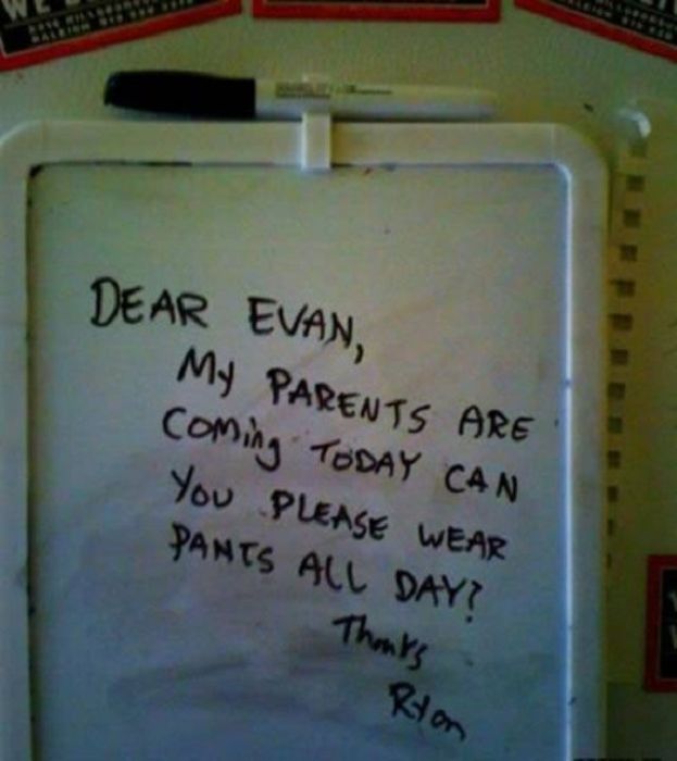 Passive Aggressive Roommate Notes (14 pics)