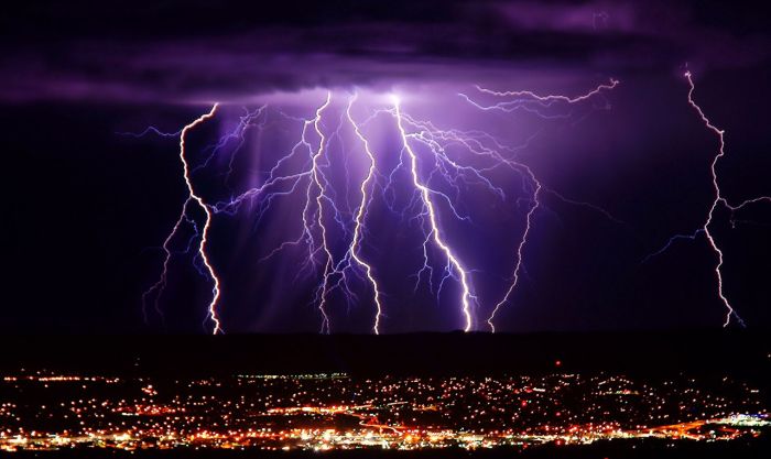 Storm in Albuquerque, New Mexico (37 pics)