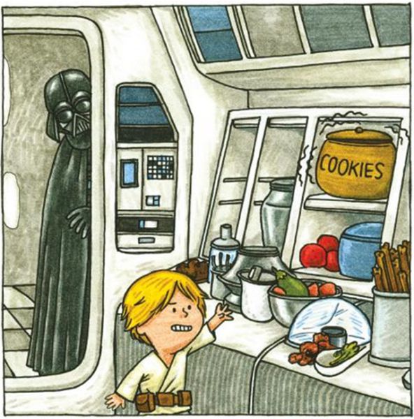 What if Darth Vader Was a Good Daddy (12 pics)
