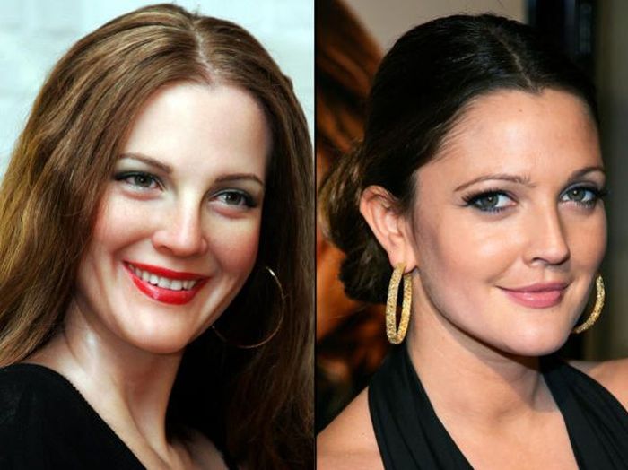 Celebrities Next to Their Wax Look-Alikes (105 pics)