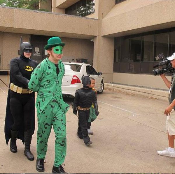 Kid Gets to be Batman for a Day (17 pics)