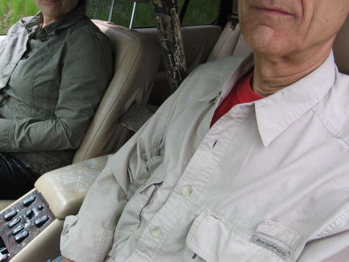 Lucky Couple Survived a Pickaxe Attack (10 pics)