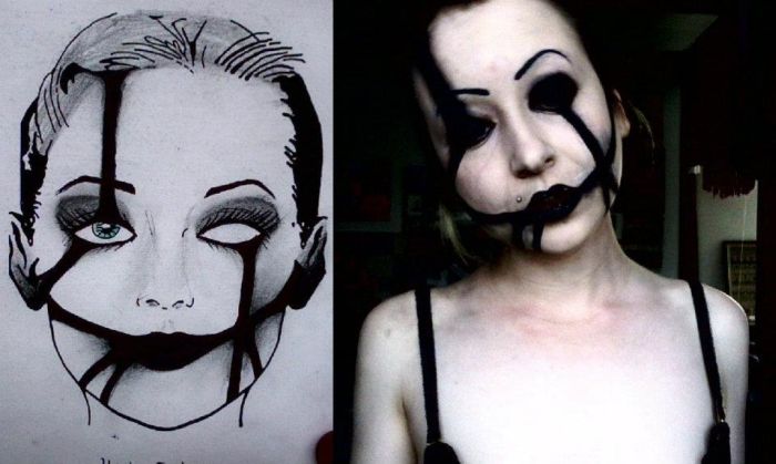 Bizarre Make Up (51 pics)