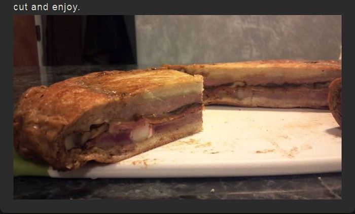 Shooter Sandwich with Bacon and Swiss (18 pics)