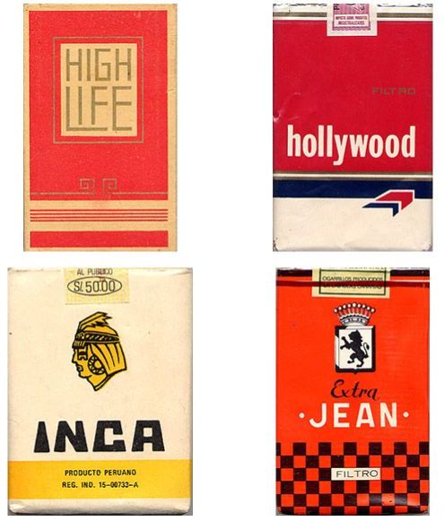 Vintage Cigarette Pack Designs (20 pics)