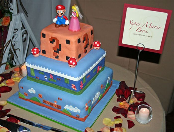 Super Mario Cakes (100 pics)