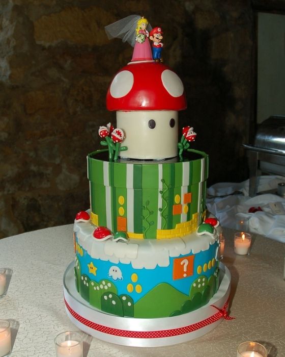 Super Mario Cakes (100 pics)