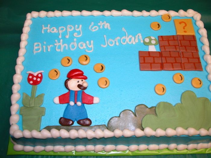 Super Mario Cakes (100 pics)