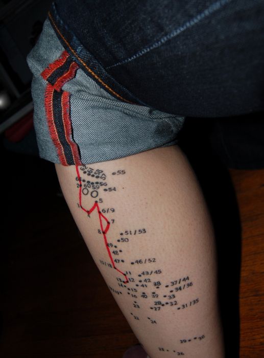 The Connect-the-Dots Tattoo (29 pics)