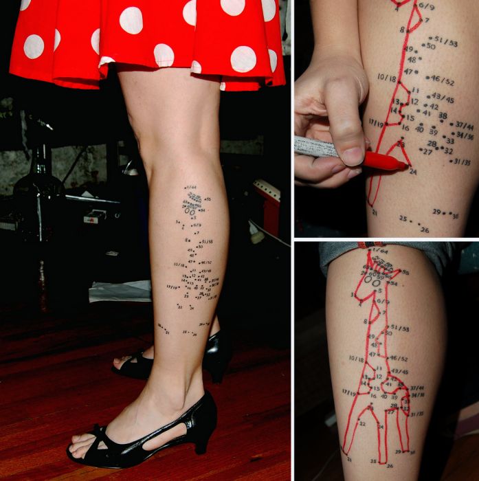 The Connect-the-Dots Tattoo (29 pics)