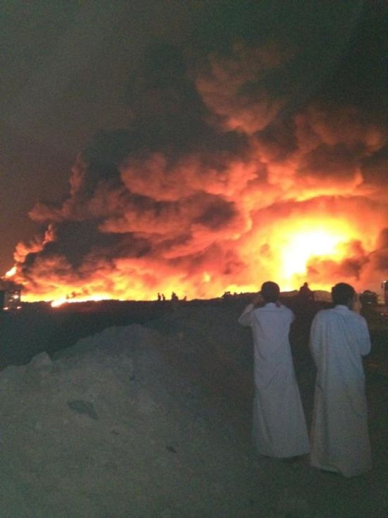 Kuwait Tire Fire (7 pics + video)