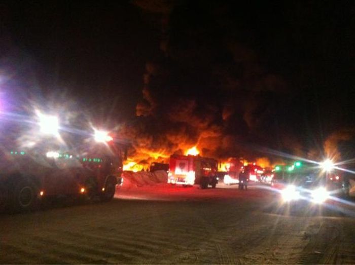 Kuwait Tire Fire (7 pics + video)