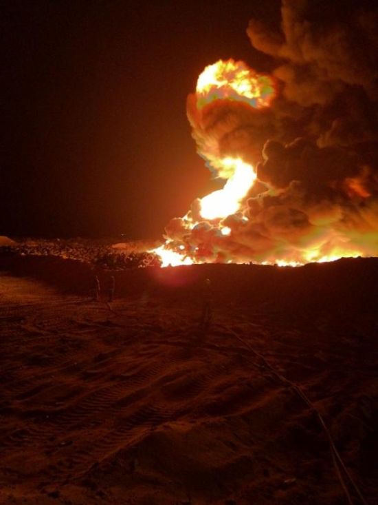 Kuwait Tire Fire (7 pics + video)