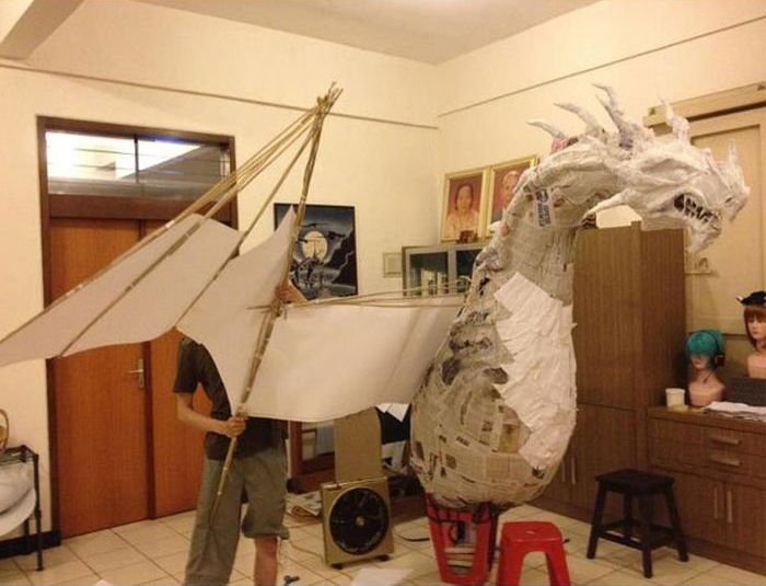 DIY Dragon (24 pics)