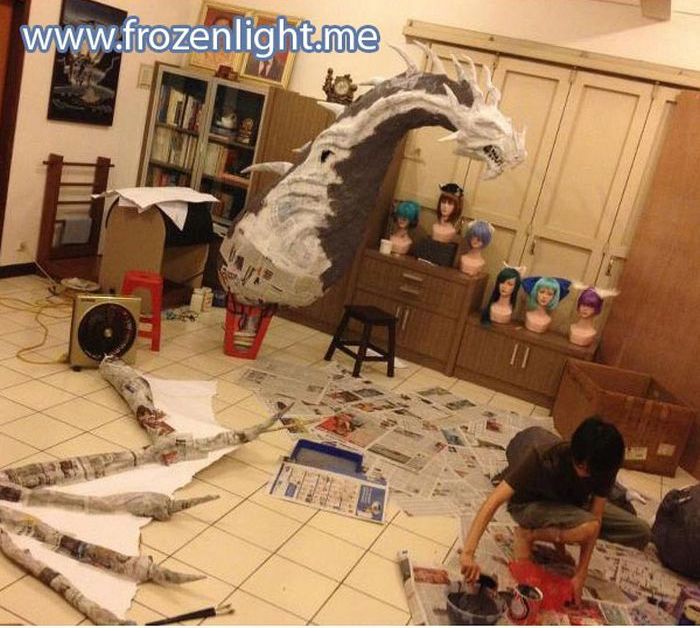 DIY Dragon (24 pics)