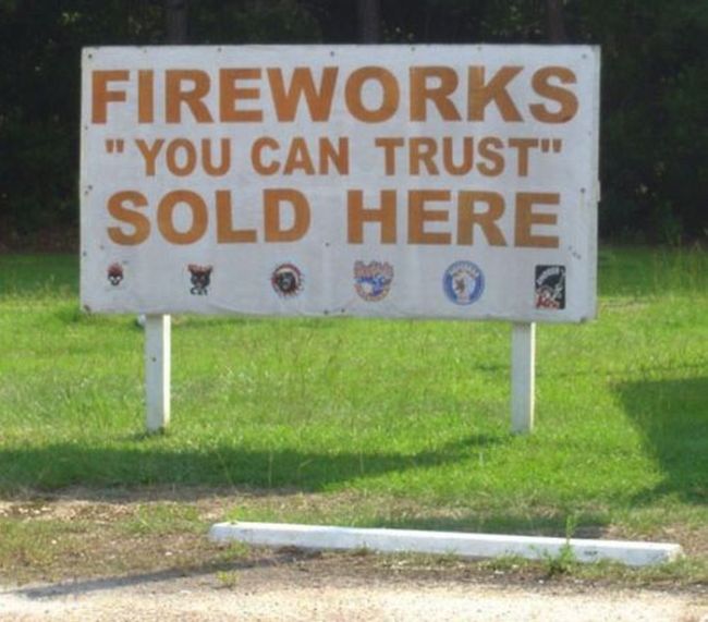 Suspicious Quotation Marks (24 pics)