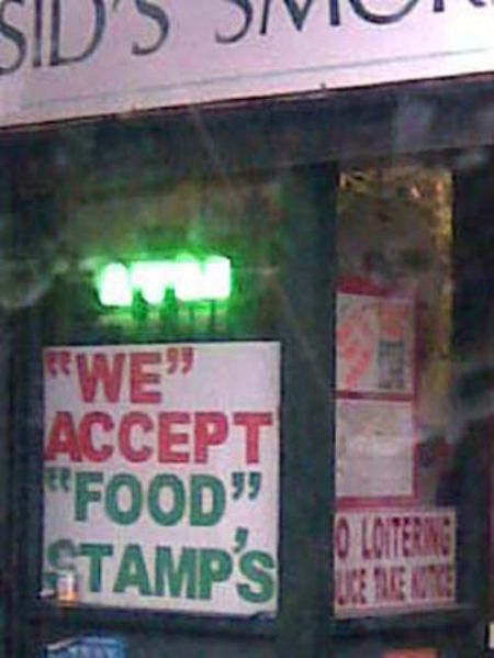 Suspicious Quotation Marks (24 pics)