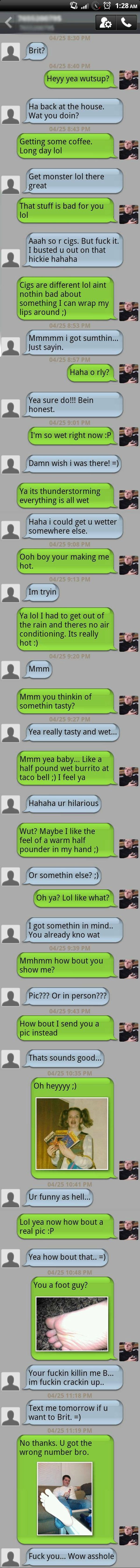 Trolling Random Guy (1 pic)