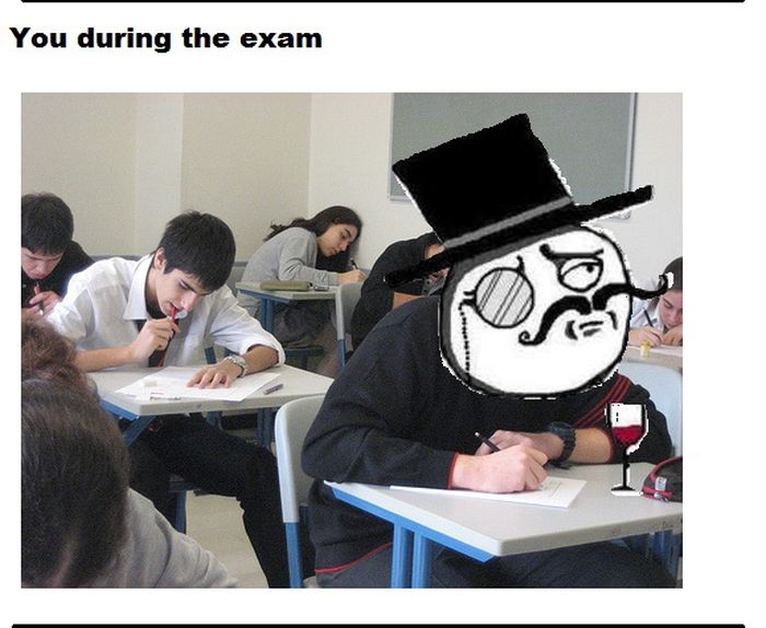 It Happens to All Students After Exams (8 pics)