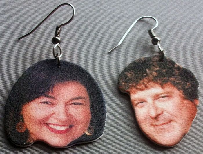 Television-Themed Earrings (53 pics)