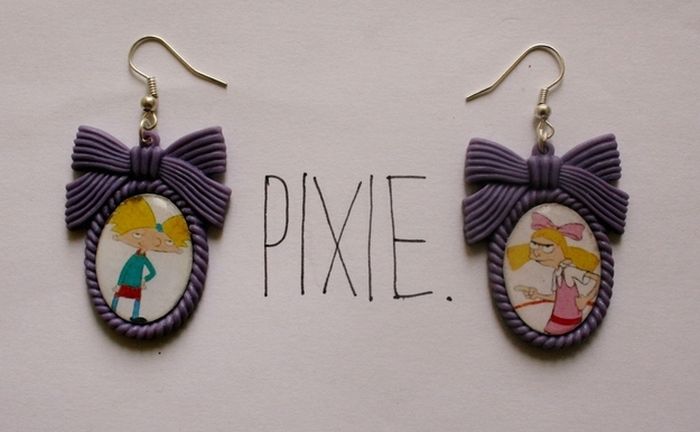 Television-Themed Earrings (53 pics)