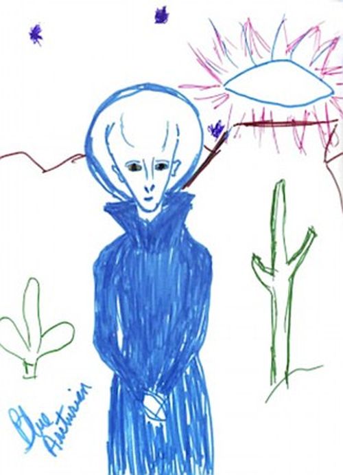 Alien Abductees and Their Drawings (25 pics)
