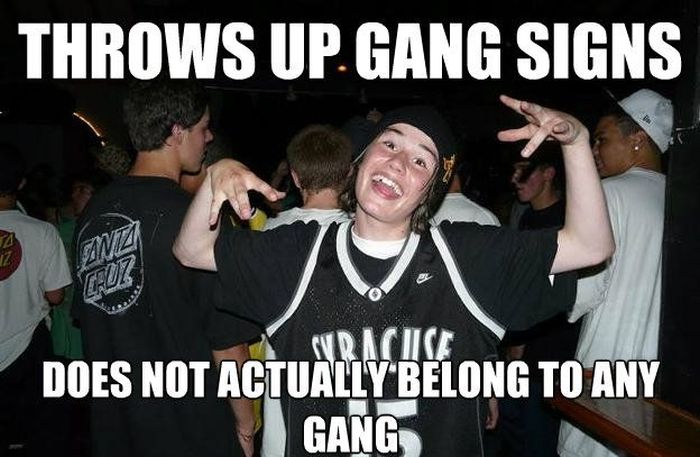 Funny Wannabe Gangstas (37 pics)