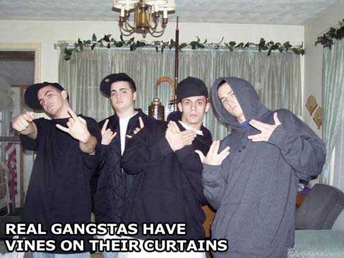 Funny Wannabe Gangstas (37 pics)