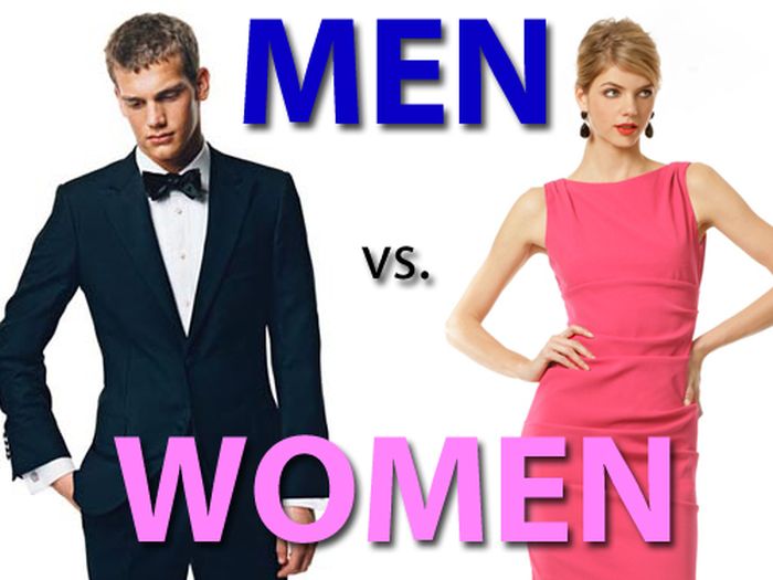 Men vs. Women (2 pics)