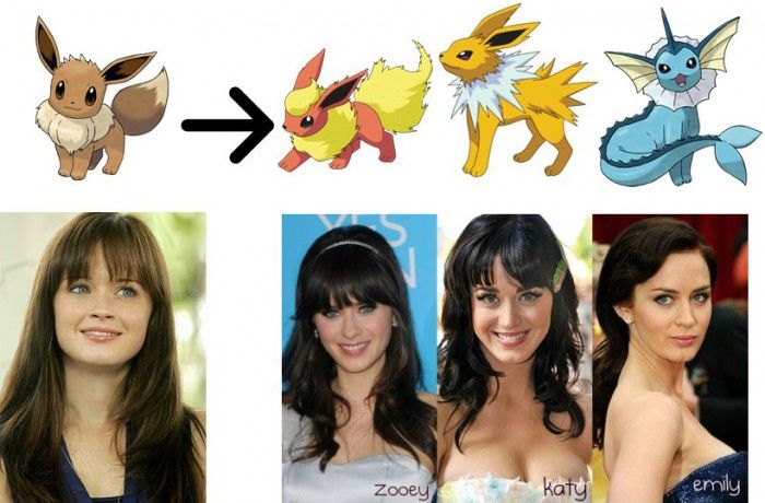 Celebrities Who Evolved Like Pokemons (11 pics)