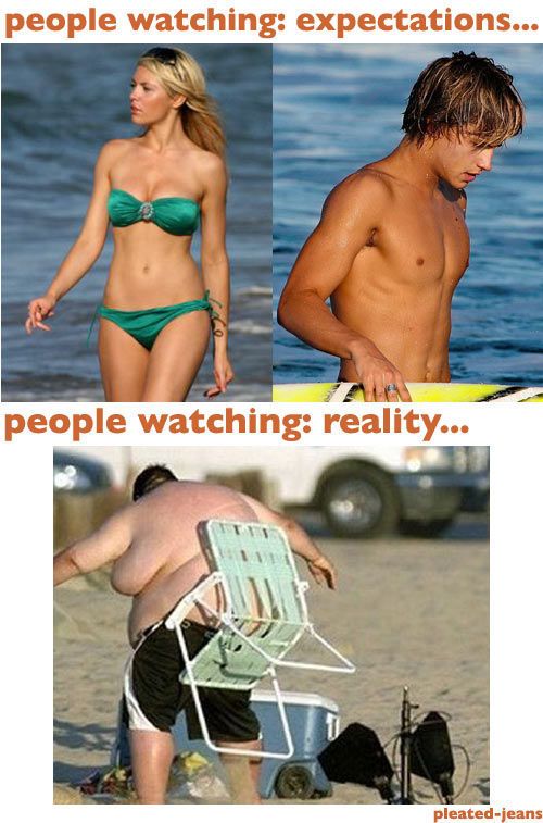 Beach Expectations vs Reality (8 pics)