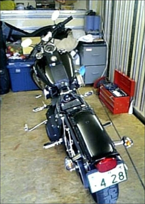 Harley Davidson Swept Away by Japan Tsunami Found in Canada (5 pics)
