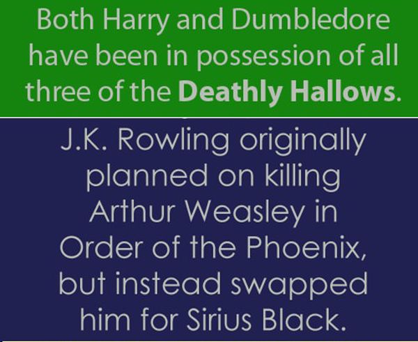 Interesting Harry Potter Facts (10 pics)