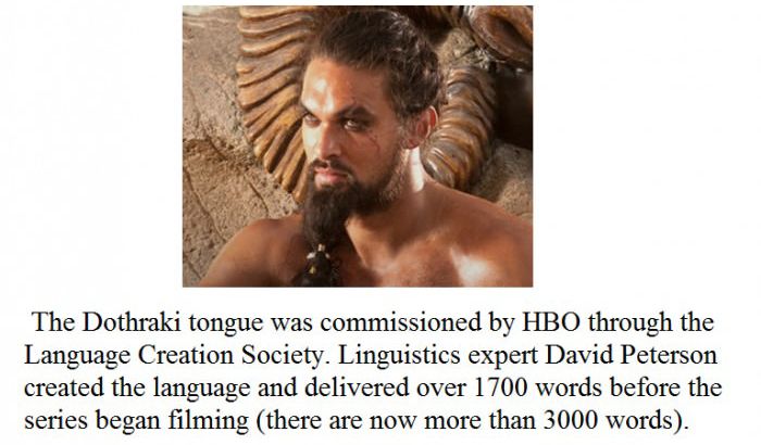 Game of Thrones Facts (15 pics)