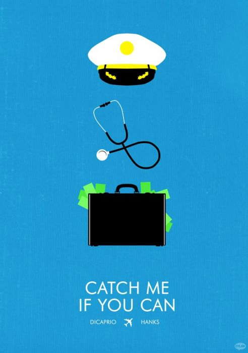 Awesome Minimalist Movie Posters. Part 2 (31 pics)