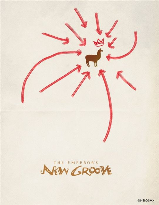 Awesome Minimalist Movie Posters. Part 2 (31 pics)