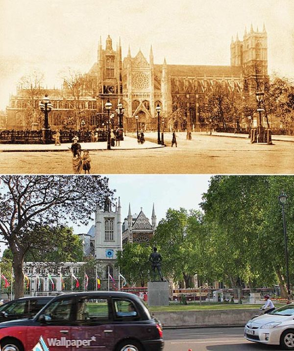 London in 1897 and Now (19 pics)