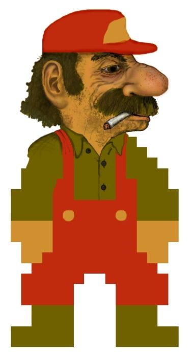 This is What Mario Really Looks Like (8 pics)