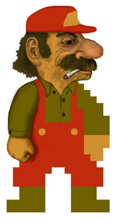 This is What Mario Really Looks Like (8 pics)