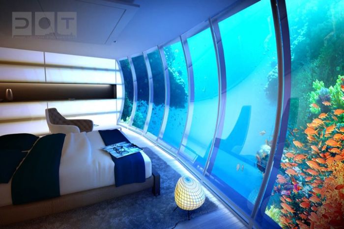 The Water Discus Underwater Hotel in Dubai (12 pics)