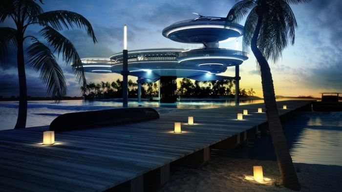The Water Discus Underwater Hotel in Dubai (12 pics)