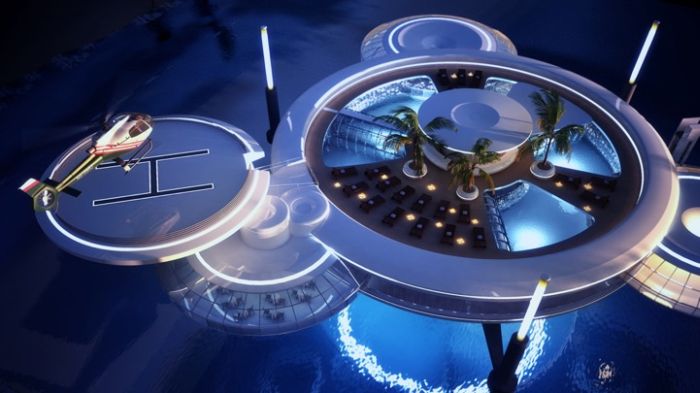 The Water Discus Underwater Hotel in Dubai (12 pics)