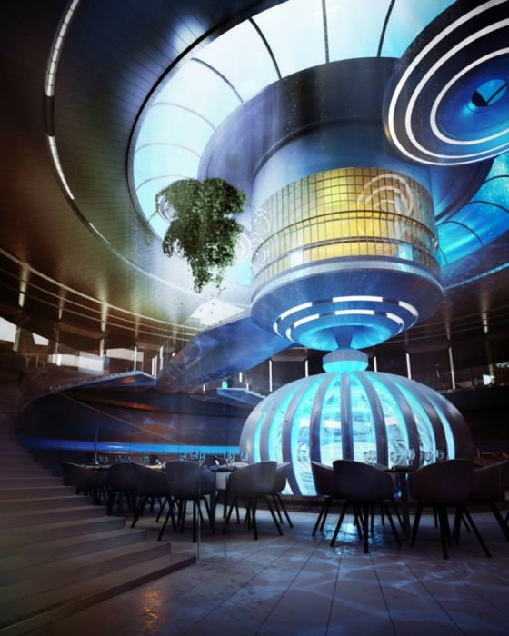 The Water Discus Underwater Hotel in Dubai (12 pics)