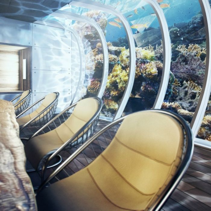 The Water Discus Underwater Hotel in Dubai (12 pics)