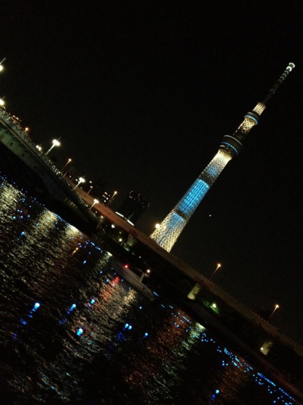100,000 LED Lights Float Down the Sumida River (22 pics + video)