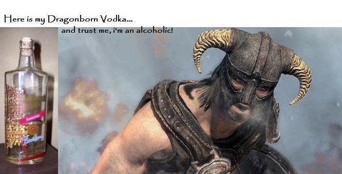 DIY Dragonborn Vodka (4 pics)