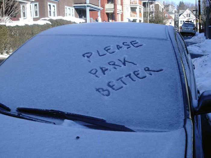 Passive Aggressive Parking Notes (20 pics)