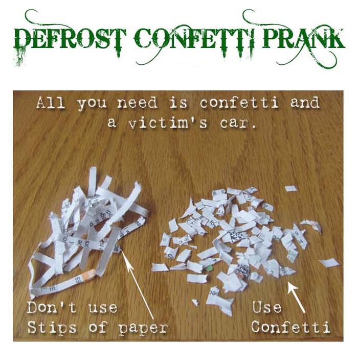 The Confetti Prank (6 pics)