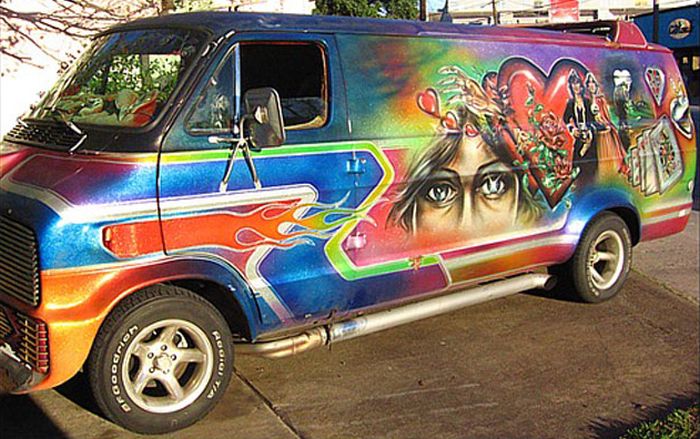 Painted Vans (21 pics)