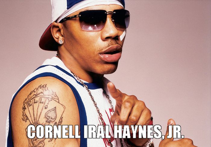 Hip Hop Artists' Real Names (50 pics)